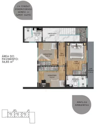 Imagem Promoção! Geminado Pronto para Morar com 156m² em Condomínio Fechado no Bom retiro