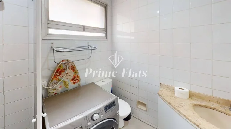 Imagem Flat disponível locação no Saint Thomas Residence Service no Jardim Paulista, com 50m², 2 dormitórios e 1 vaga
