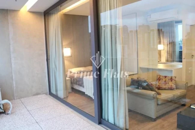 Imagem Flat disponível para locação no FL Residence, com 42m², 1 dormitório e 1 vaga de garagem