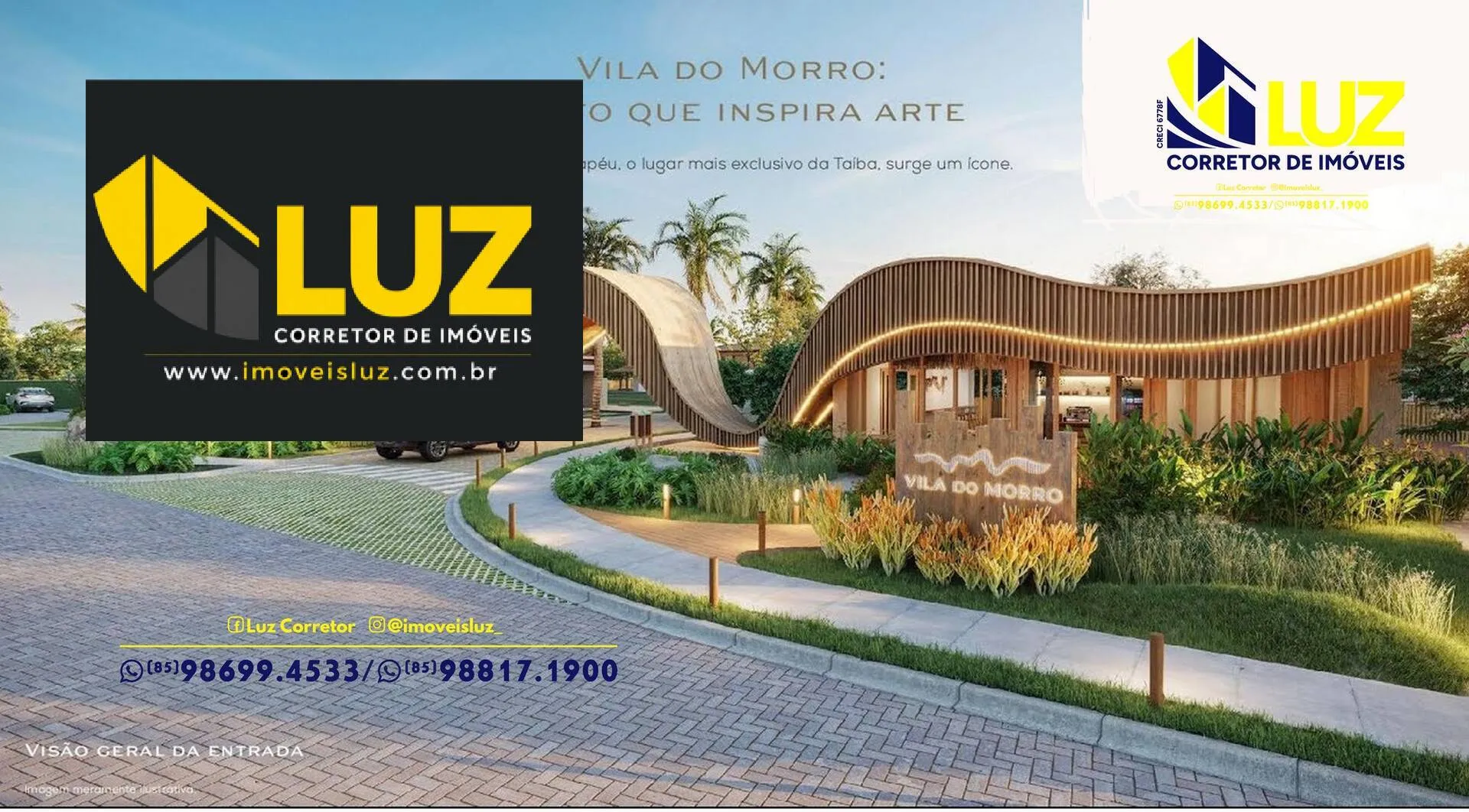 Imagem Vila do Morro Taíba - O novo ícone do alto padrão no litoral Cearense