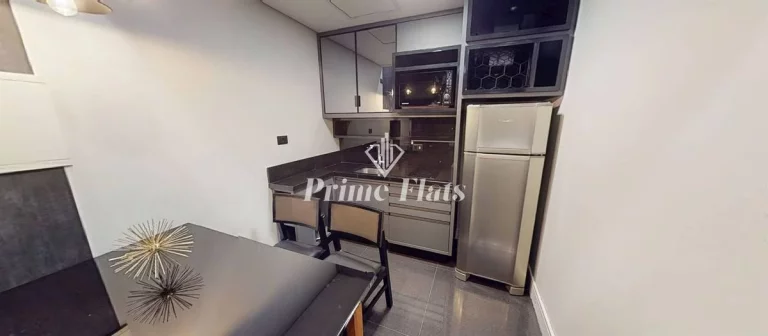Imagem Flat disponível para locação no Wyndham Garden Convention Nortel, com 36m², 1 dormitório e 1 vaga
