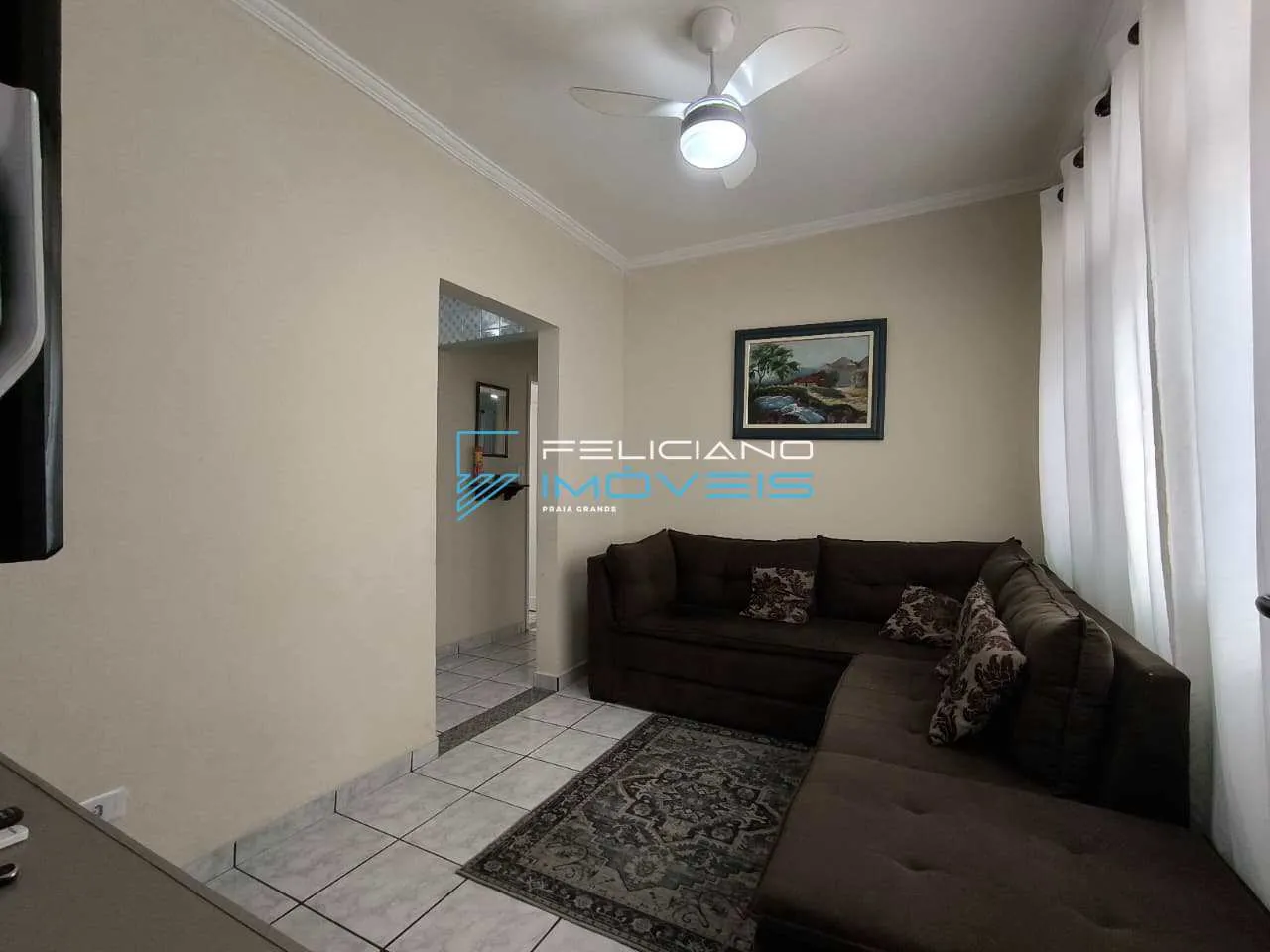 Imagem Apartamento com 2 quartos, Canto do Forte, Praia Grande - R$ 370 mil, Cod: 7418