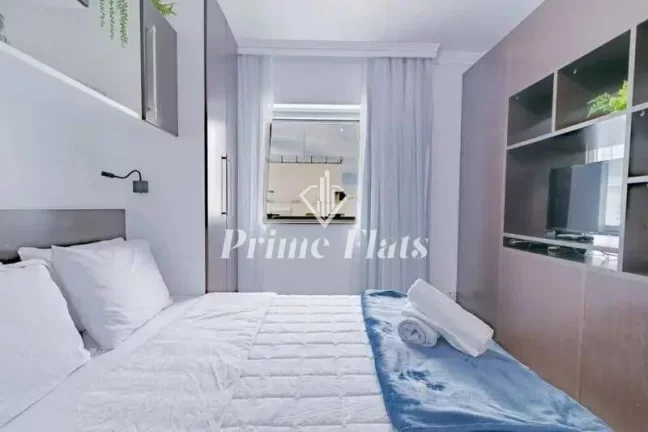Imagem Flat disponível para venda no Quality Suites Oscar Freire em Pinheiros, com 30m², 1 dormitório e 1 vaga