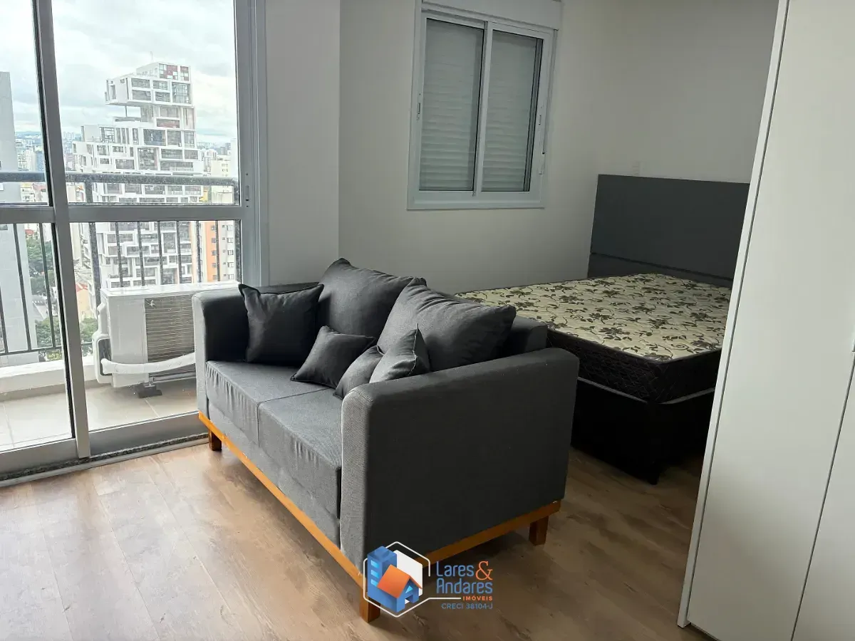 Imagem Studio para venda em Pinheiros com 1 quarto, sendo 1 suíte, 26m²