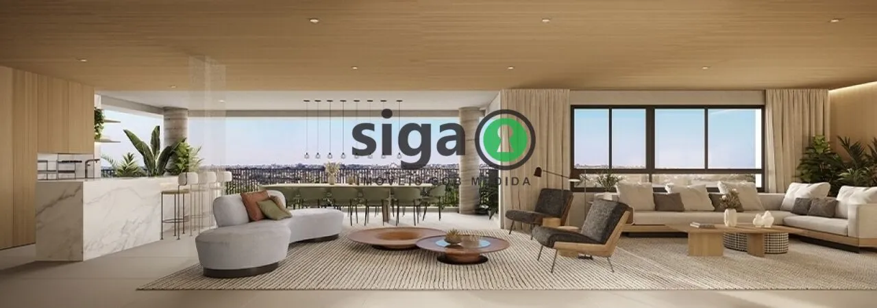 Foto do imóvel Apartamento à venda no Itaim Bibi de 243 m² com 4 suítes e 4 vagas em São Paulo