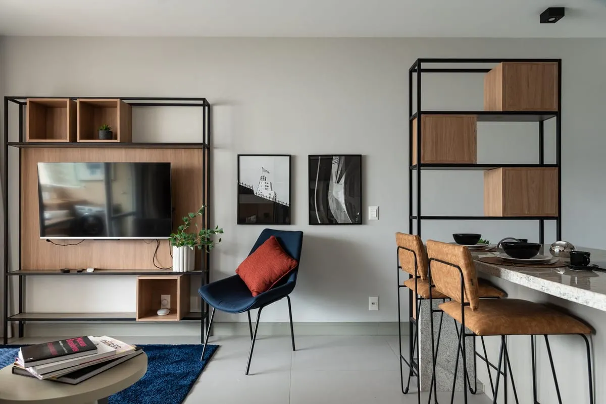 Imagem Apartamento com 1 Quarto para alugar, 42m² - Brooklin