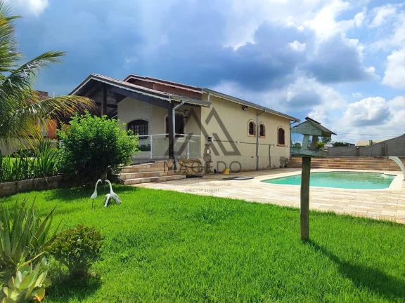 Imagem Casa Térrea com amplo espaço 4 dormitórios - Ninho Verde 1 - Porangaba/SP