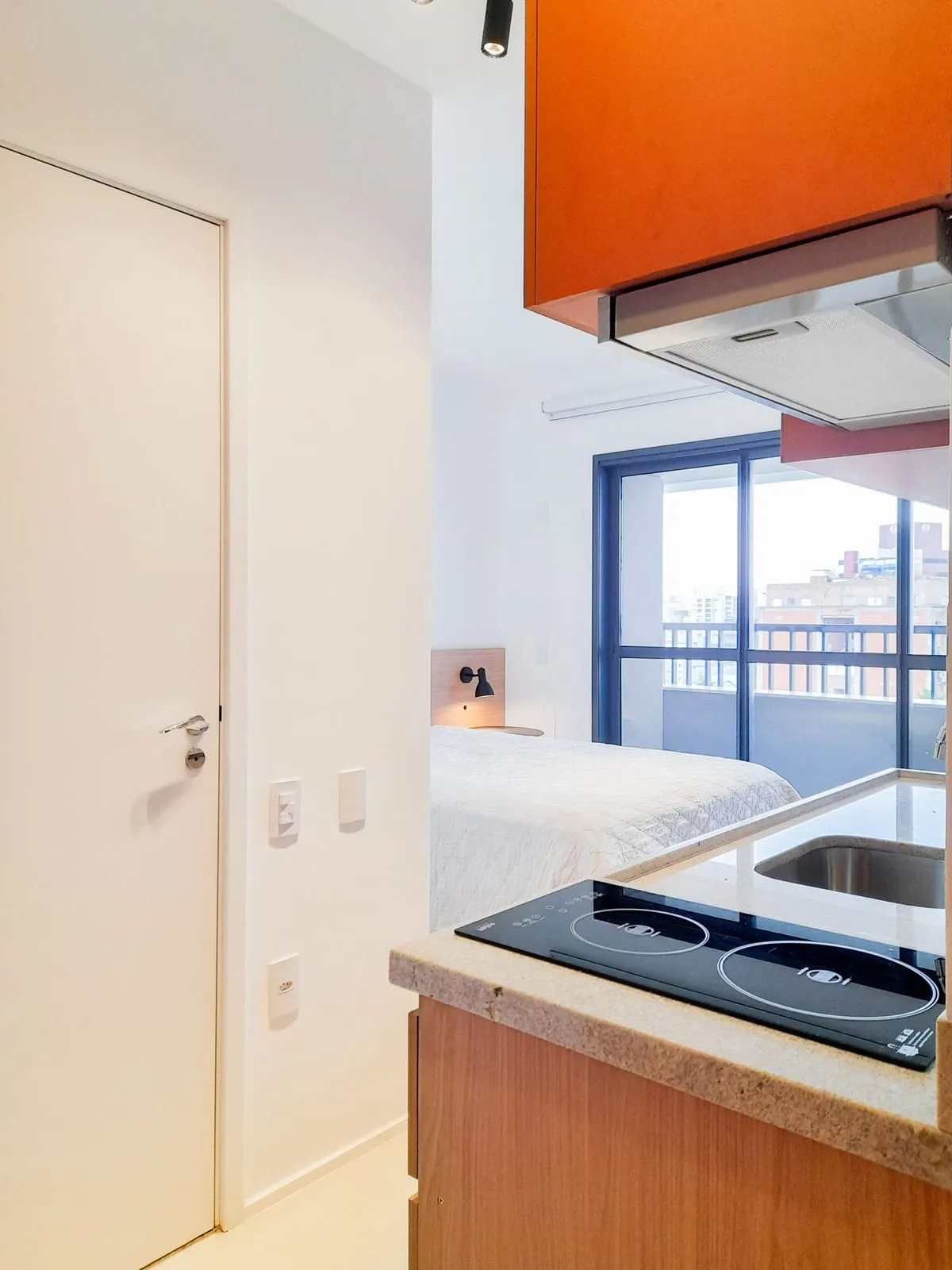 Imagem Apartamento com 1 Quarto para alugar, 24m² - Liberdade