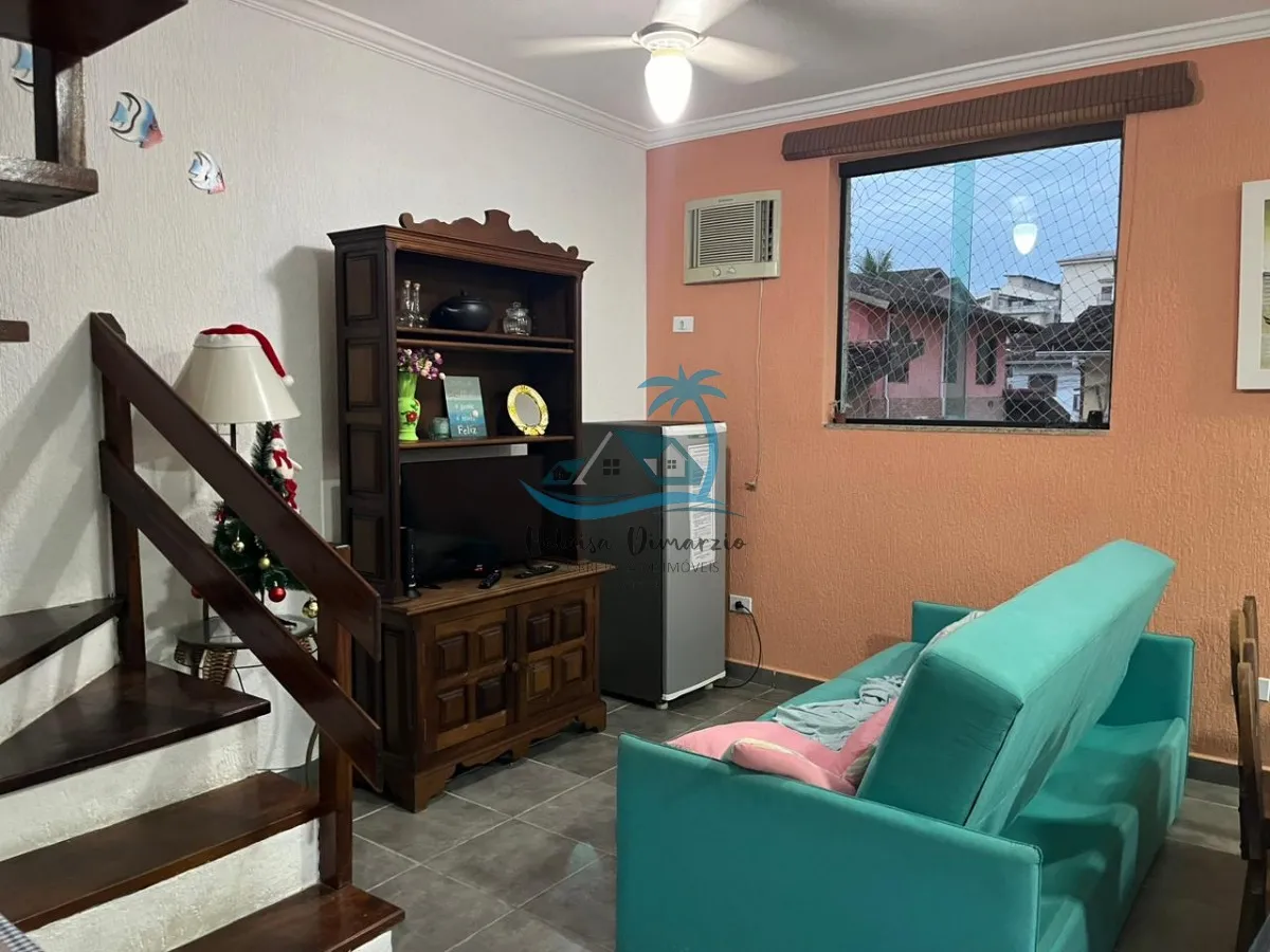 Imagem Apartamento triplex com 3 dormitórios à venda no Itaguá em Ubatuba