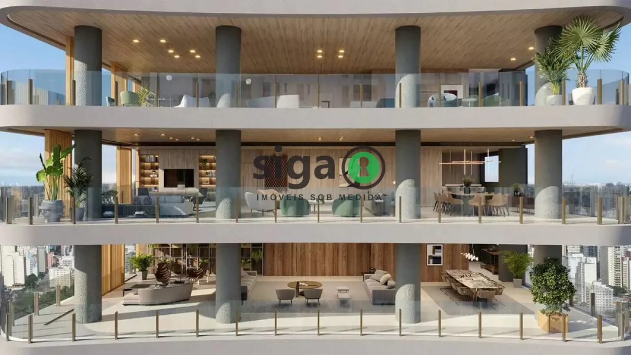 Imagem Apartamento a venda no Itaim Bibi com 4 quartos - 541m²