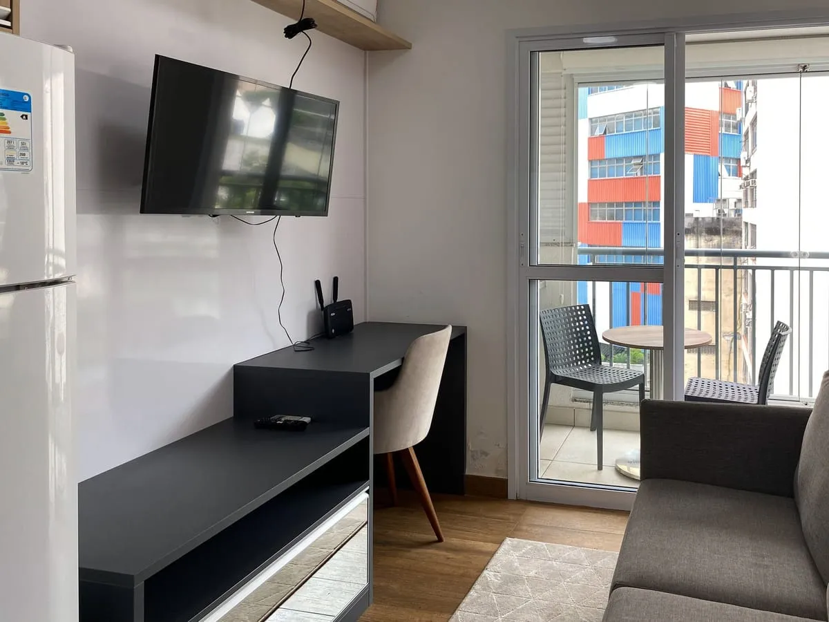 Imagem Apartamento com 1 Quarto para alugar, 25m² - Bela Vista