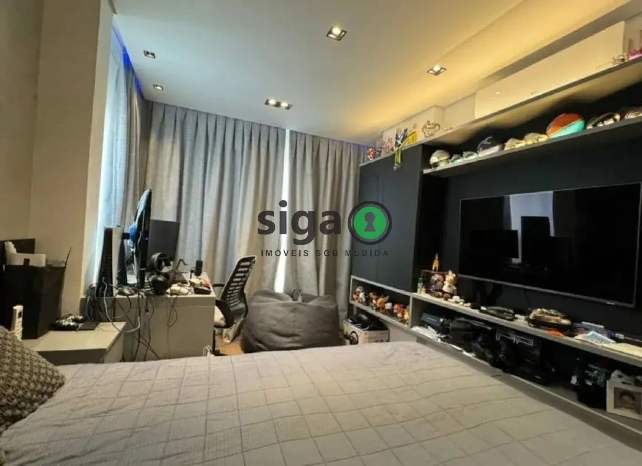 Imagem Apartamento à venda no Brooklin - 157 m² | 3 suítes | Varanda gourmet | Alto padrão