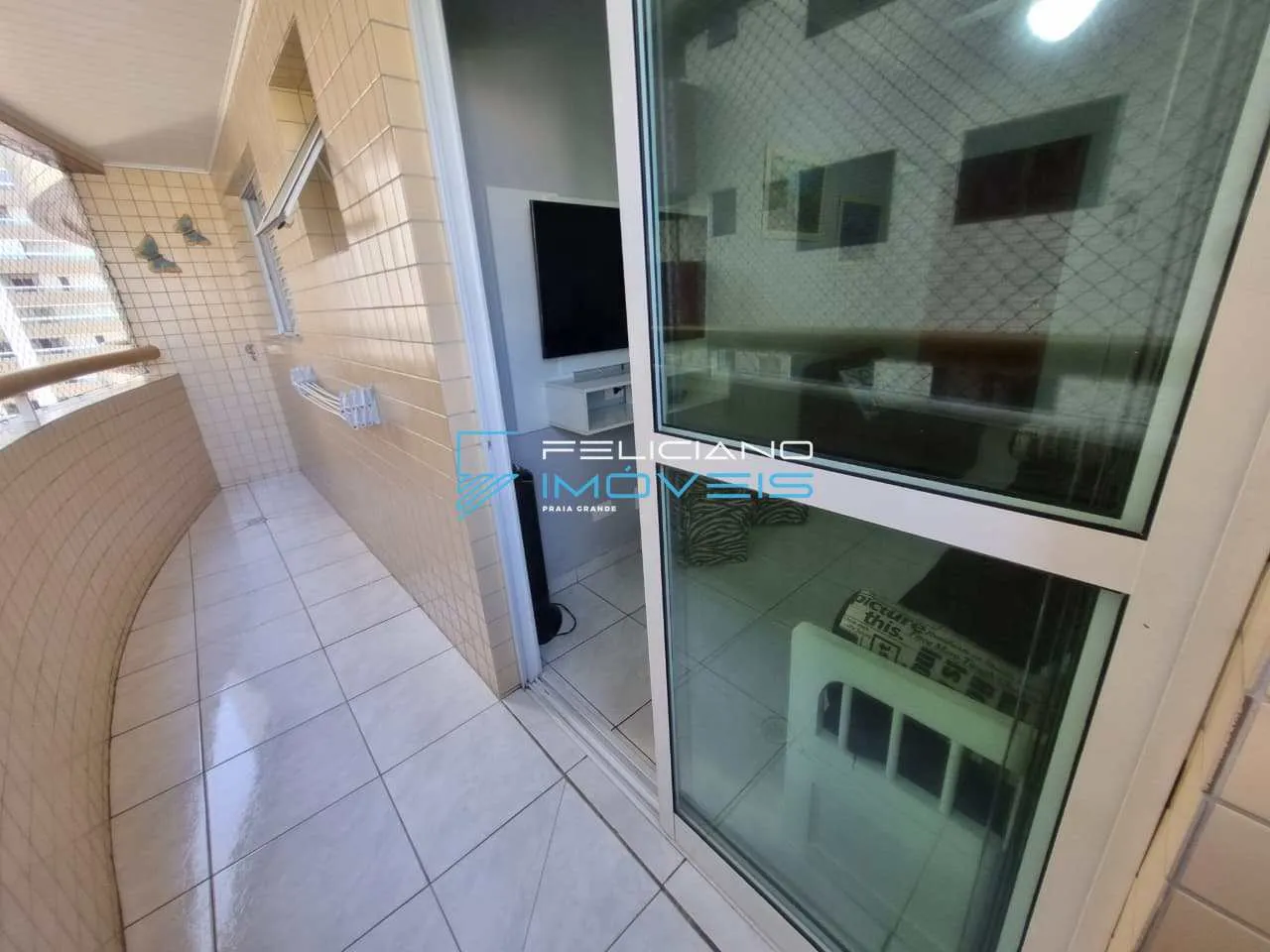 Imagem Apartamento com 1 quarto, Guilhermina, Praia Grande - R$ 355 mil, Cod: 7268