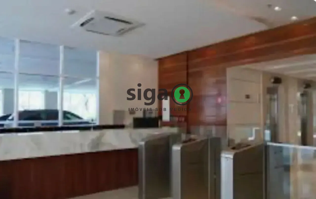 Imagem Sala comercial pronta no Jardins com vista arborizada e localização privilegiada.