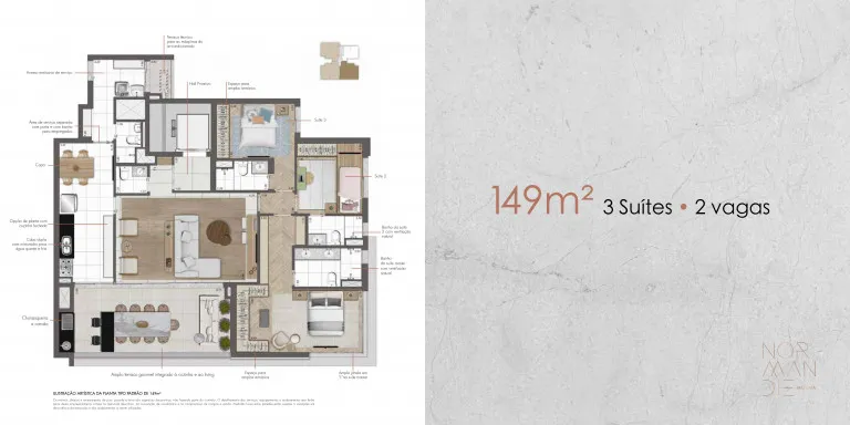 Imagem Apartamento com 3 Quartos à Venda, 149 m² em Indianópolis - São Paulo