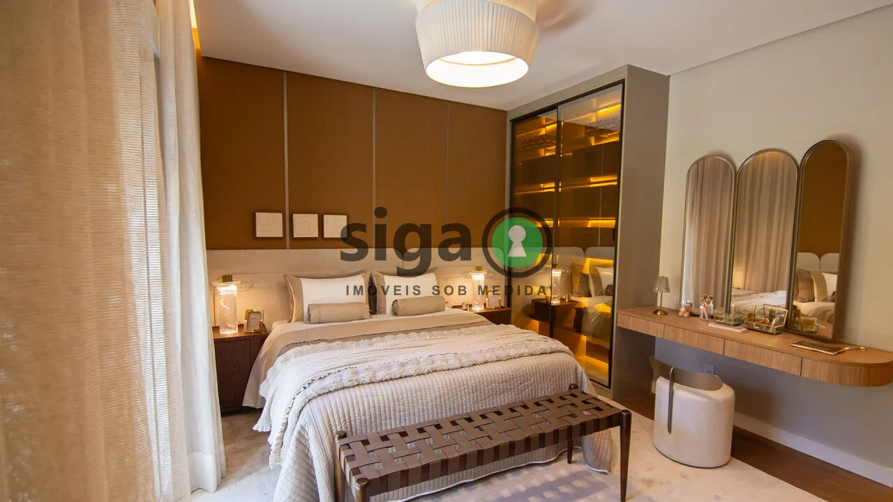 Imagem Apartamento 140 m² | 4 dormitórios 3 suítes | Living ampliado Varanda gourmet | 2 vagas | Depósito