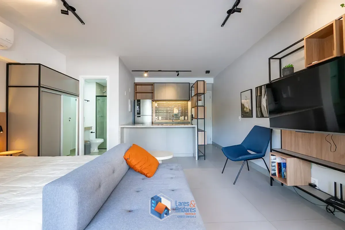 Imagem Studio para venda em Campo Belo com 1 quarto, 40m²