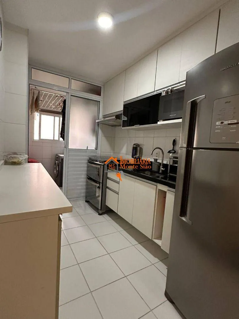 Imagem Apartamento 77m² à Venda no Parque Residence | 3 Dorms (1 Suíte) | Varanda Gourmet | Lazer Completo | Ao Lado do Shopping Maia