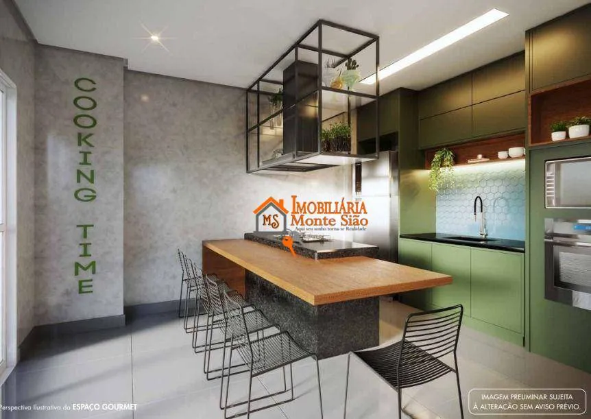 Imagem Apartamento com 2 dormitórios à venda, 47 m² por R$ 540.610,00 - Picanco - Guarulhos/SP