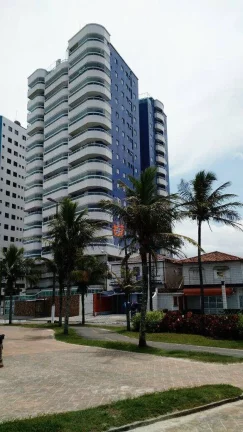 Imagem Apartamento com 1 dormitório à venda, 47 m² por R$ 299.000 - Caiçara - Praia Grande/SP
