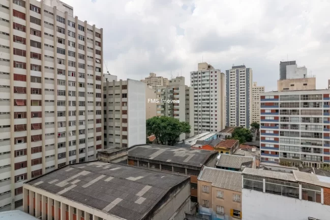 Imagem Apartamento à venda em São Paulo-SP, Vila Buarque: 1 quarto, 1 sala, 1 banheiro, 1 vaga e 32m² de área.
