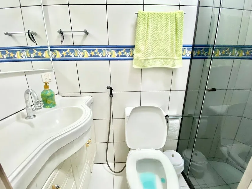 Imagem Apartamento de 100m², Localização privilegiada! Jardim Tres Marias, Enseada Guarujá - SP.