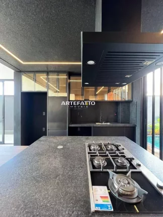 Imagem Casa de condomínio à venda, no Villa Piemonte, em Franca, Parque Universitário, com 3 quartos, 232m2
