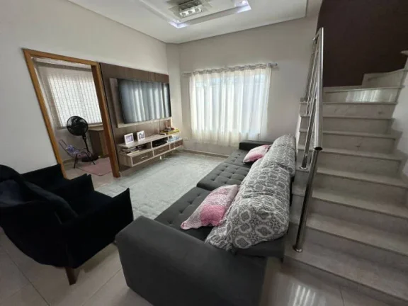 Imagem Casa 3 dormitórios ( 1 suíte), 2 vagas, Condomínio Crystal Park - Jacareí.