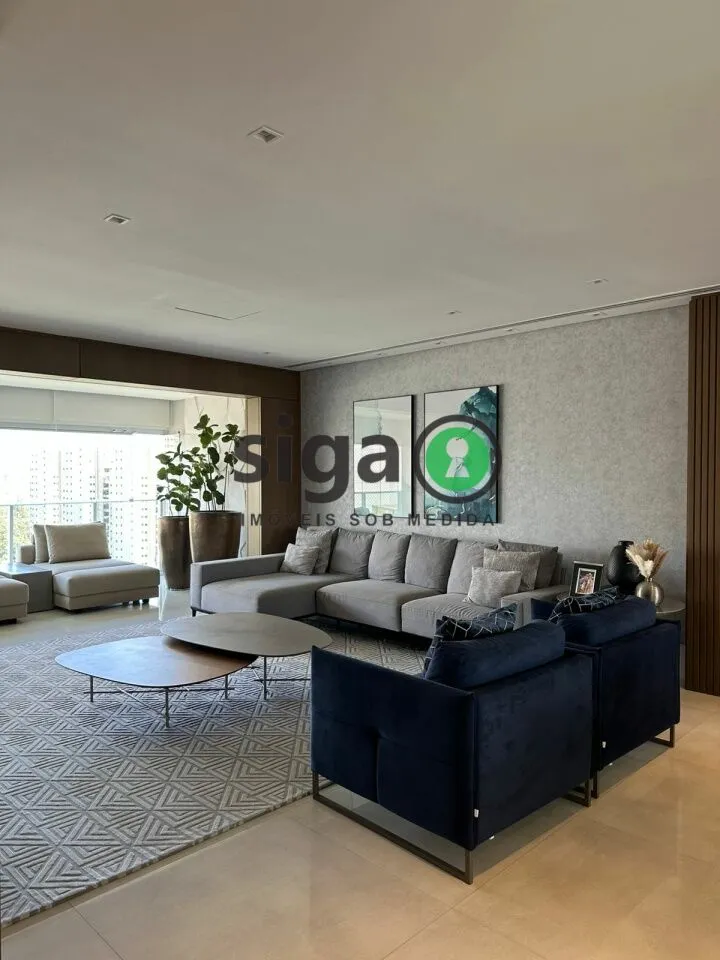 Imagem Apartamento á VENDA Mobiliado no Panamby, 3 Suítes, andar alto