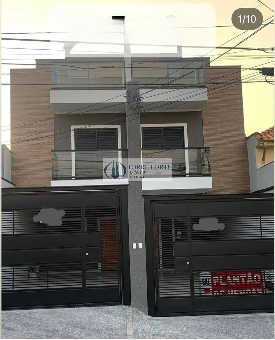 Imagem Sobrado novo, 3 dormitórios suítes, 160 m2, 2 vagas, na Vila Carrão