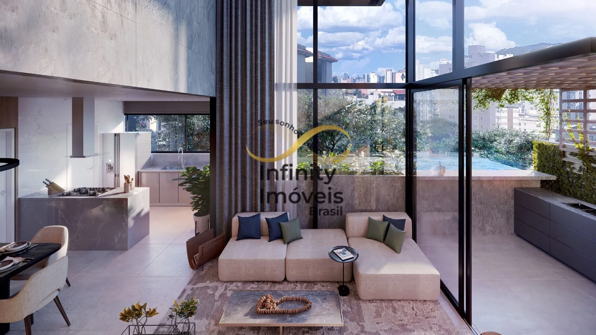Imagem Safira - Apartamento à venda no bairro Sion - Belo Horizonte/MG