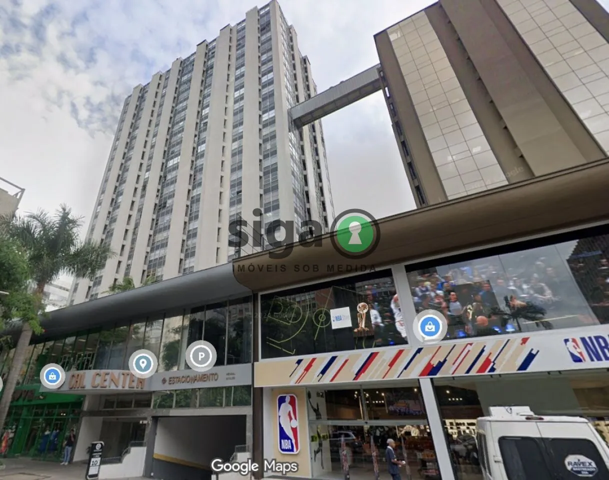 Imagem Conjunto Comercial na Av. Faria Lima - 424m² - Edifício CalCenter II - São Paulo/SP