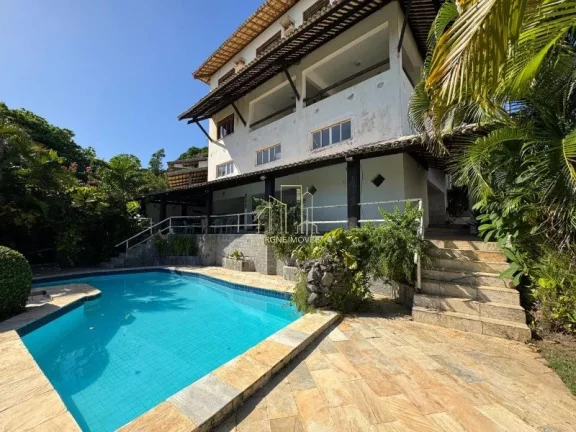 Imagem Casa alto luxo vista mar duas suítes e espaço gourmet a venda no Parque Costa Verde em Piatã