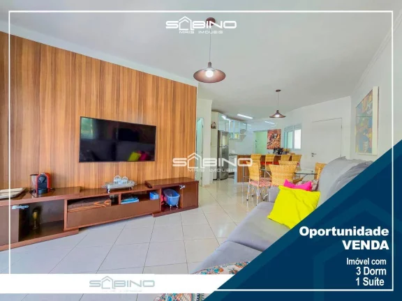 Foto do imóvel Apartamento à venda, com 3 dormitórios 1 Suíte 107m² 2 vagas- em Riviera de São Lourenço - Bertioga/SP