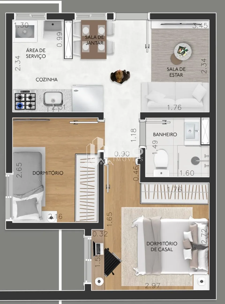 Imagem Apartamento à venda na Vila Aricanduva - 1 vaga de garagem