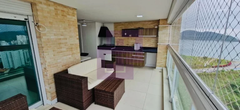 Imagem Apartamento de 3 dormitórios com lazer completo no Jardim Astúrias, Guarujá