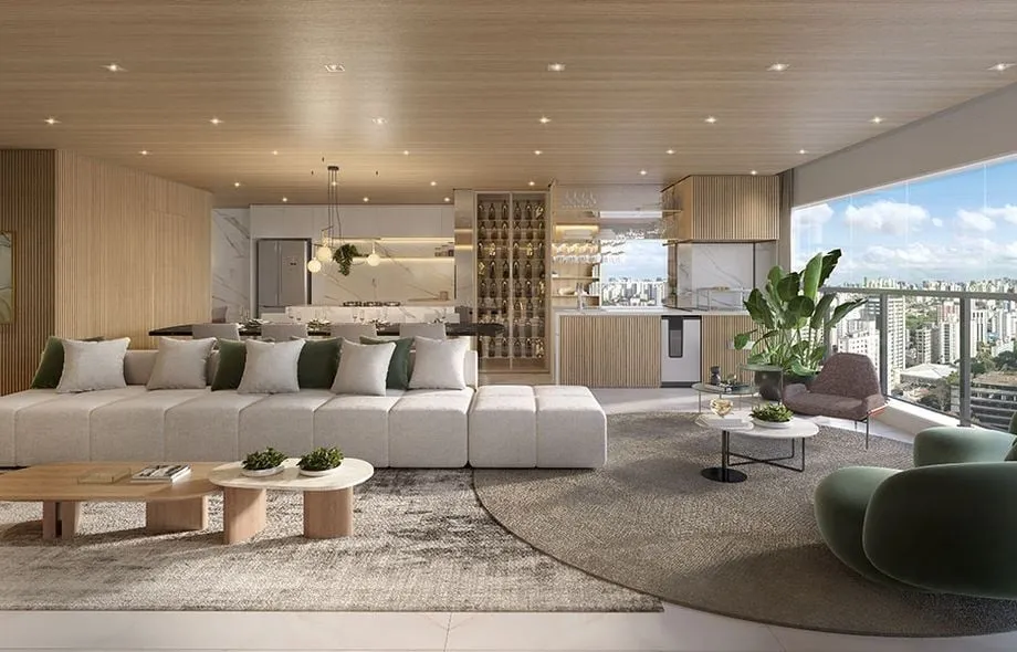 Imagem Mirant Ibirapuera - Toda a exclusividade de um projeto pensado para valorizar o ponto alto da sua vi...