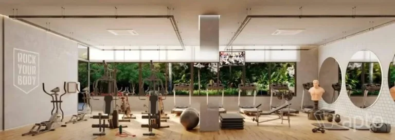 Imagem Apartamento Mobiliado Paraíso - 25M², 1 Dorm, Varanda Envidraçada.
