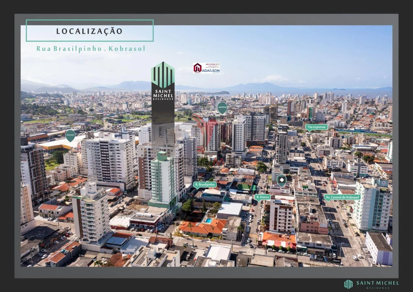 Imagem Saint Michel Residence Kobrasol - São José/SC Construtora RDO