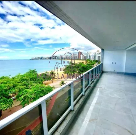Imagem Apartamento 4 quartos alto padrão de frente para o mar na Praia da Costa