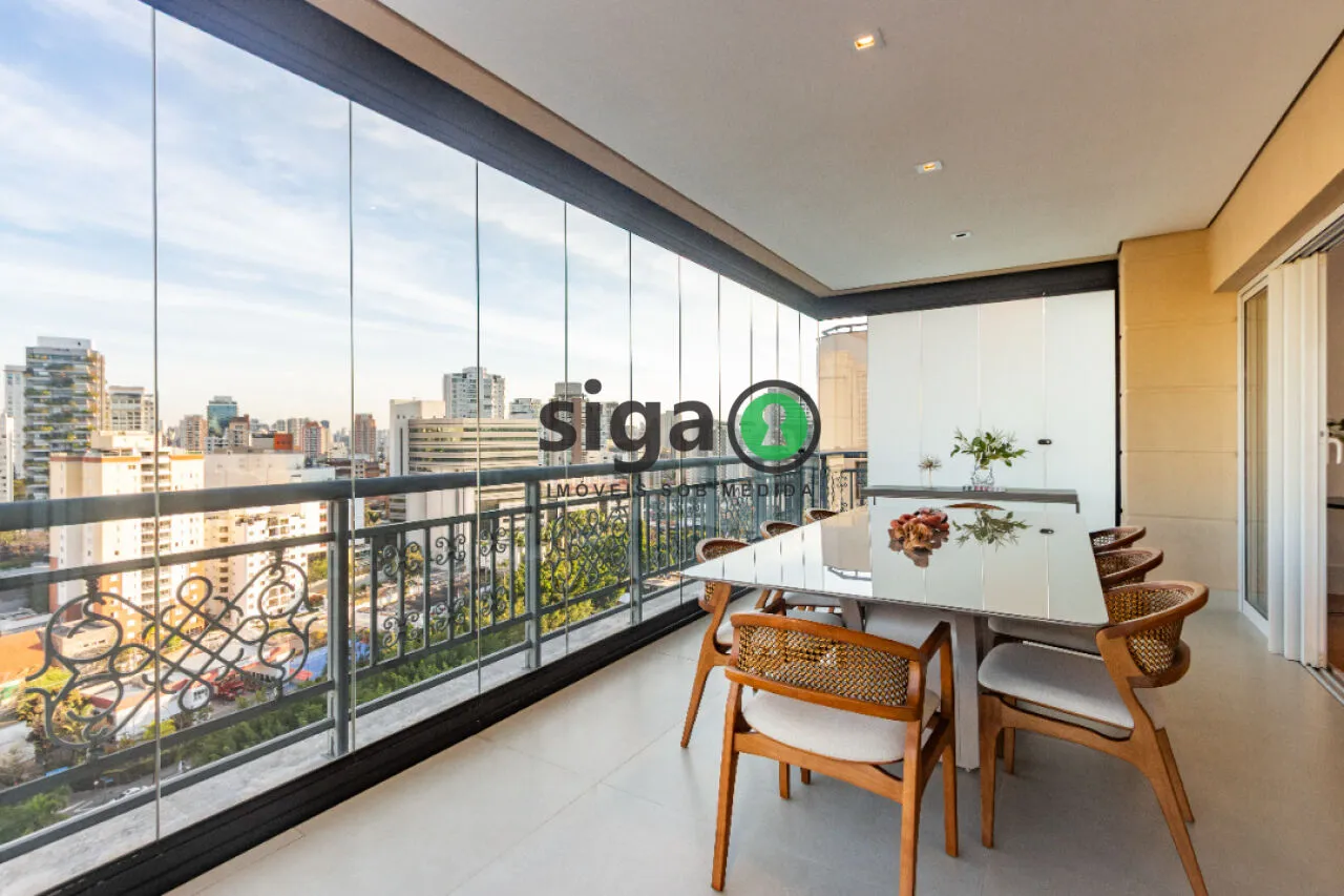 Imagem Apartamento Alto Padrão no Itaim Bibi de 3 Quartos com 5 Vagas - 275m² à Venda.