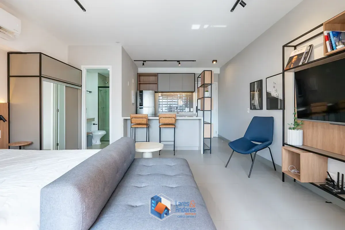 Imagem Studio para venda em Campo Belo com 1 quarto, 40m²