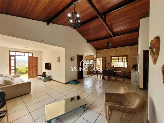 Imagem Casa com 4 dormitórios à venda, 250 m² por R$ 890.000,00 - Condomínio Fazenda Solar - Igarapé/MG