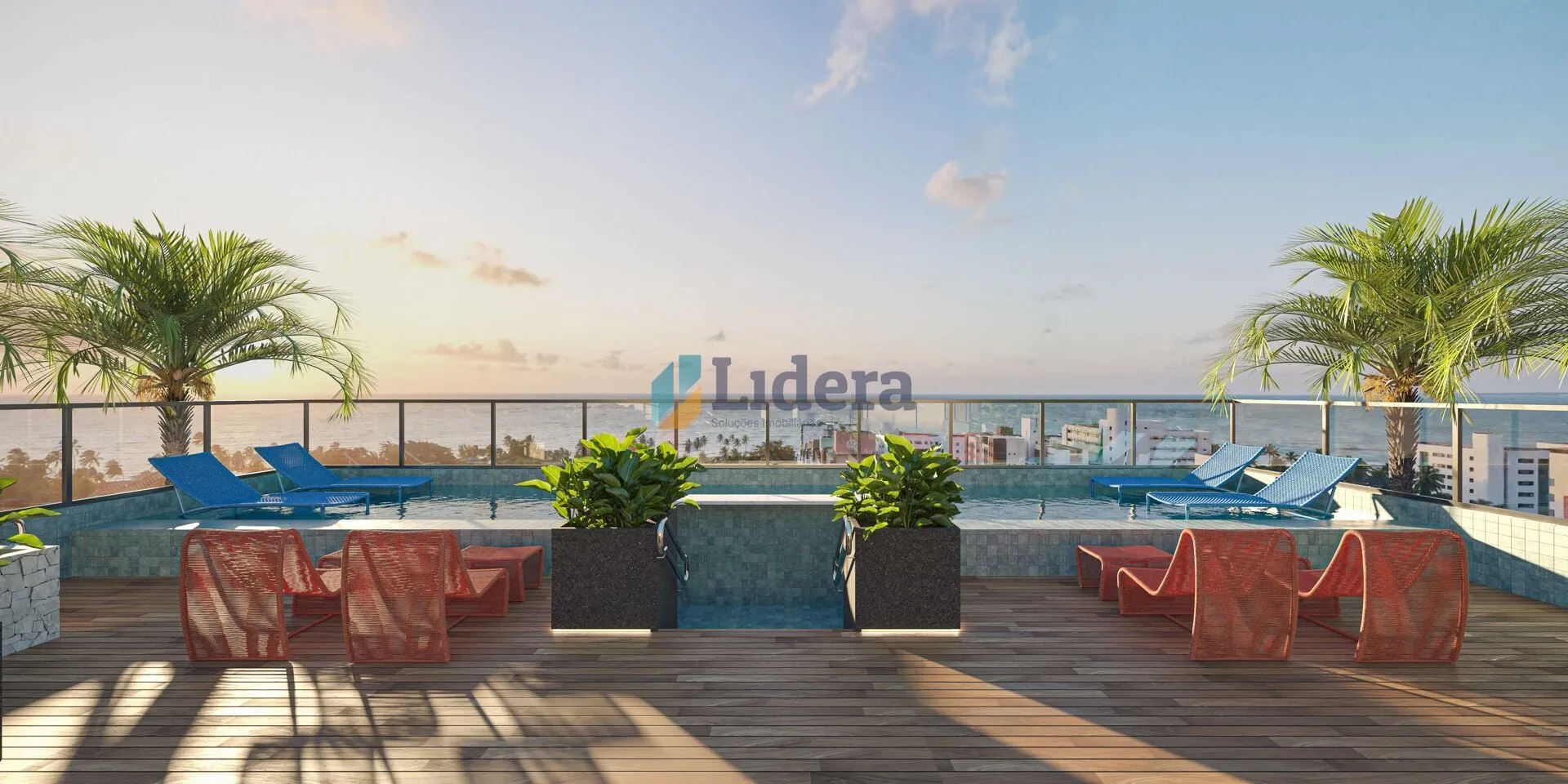 Imagem Apto Alto Padrão - 2 Quartos - 1 suite - 57m² - em Ponta de campina, Cabedelo/PB