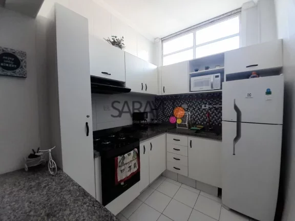 Imagem Apartamento Padrão de 02 dormitórios para venda nas Pitangueiras Guarujá.