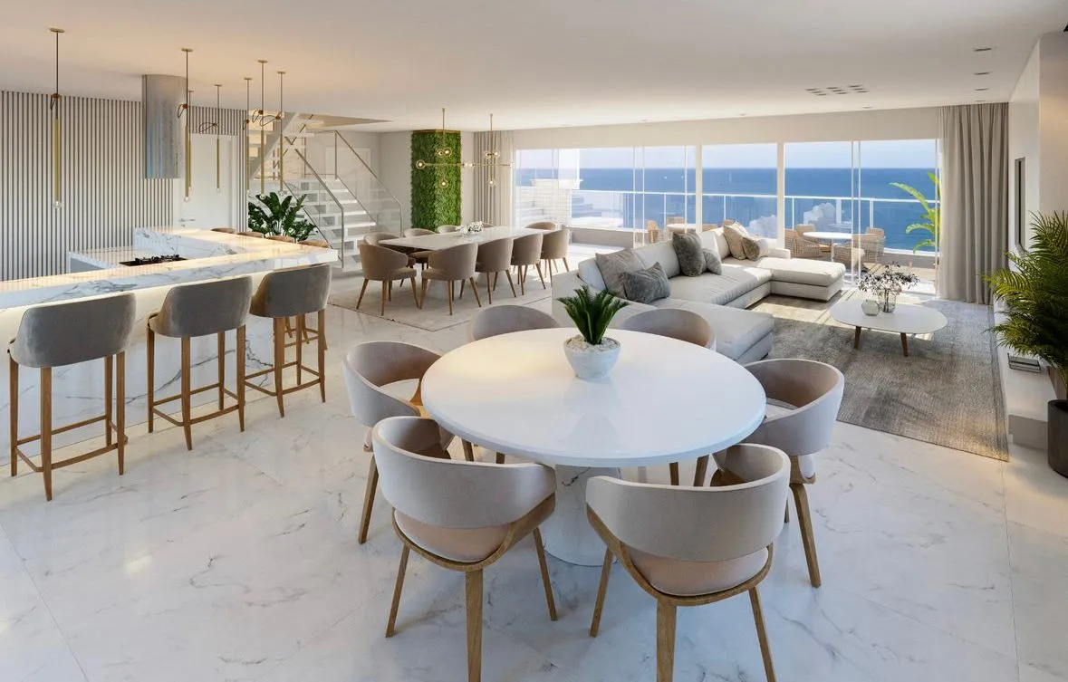 Imagem Apartamento com vista para o mar à venda com 194.87m2 por R$ 4.750.000,00