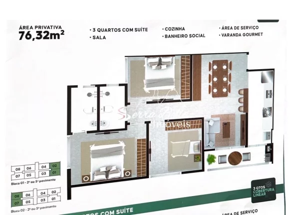 Imagem Apartamento à venda no bairro Várzea - Teresópolis/RJ
