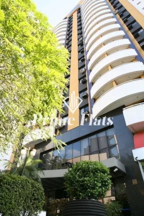 Imagem Flat disponível no Slaviero Essential São Paulo Ibirapuera, com 35m², 1 dormitório e 1 vaga