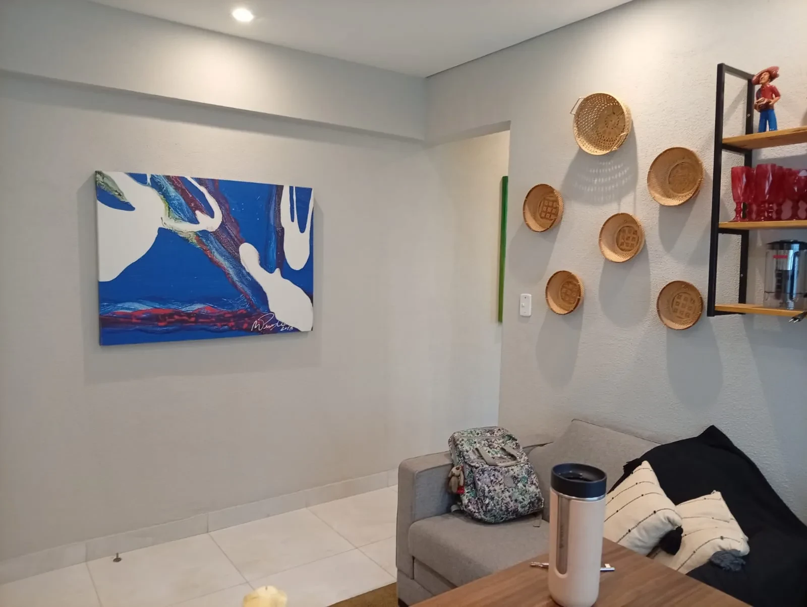 Imagem Apartamento com 1 Quarto para Alugar, 50 metros em José Menino - Santos