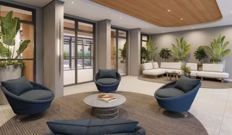 Imagem BLUE MARINE HOME RESORT - Studio de 25m², ótima localização, a 300?m da estação São Judas do metrô!